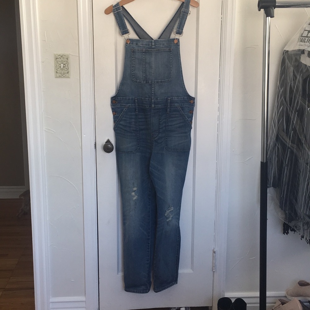 Madewell jean overalls